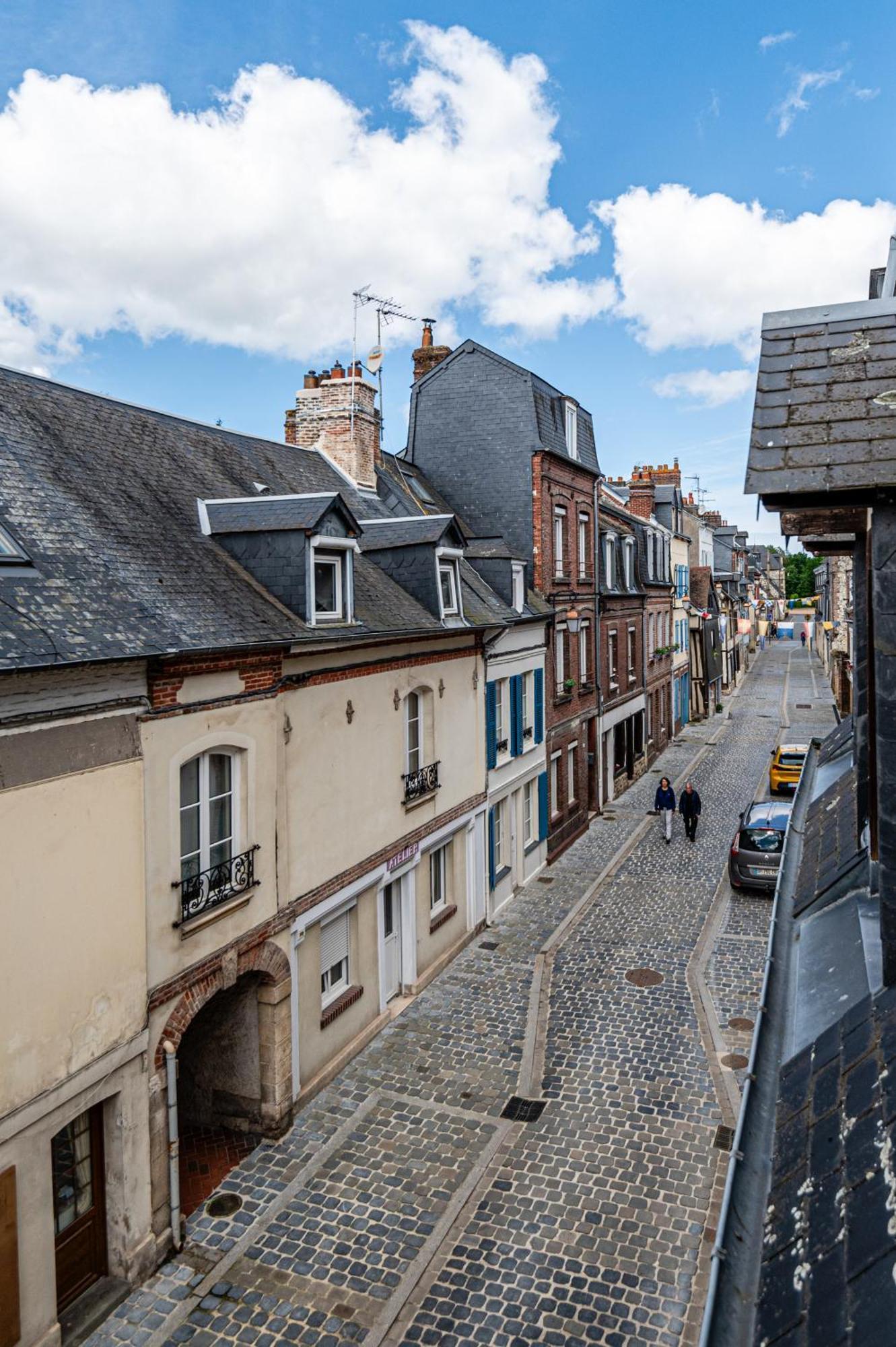 Cosy Loft - Plein Centre D'Honfleur Apartamento Exterior foto