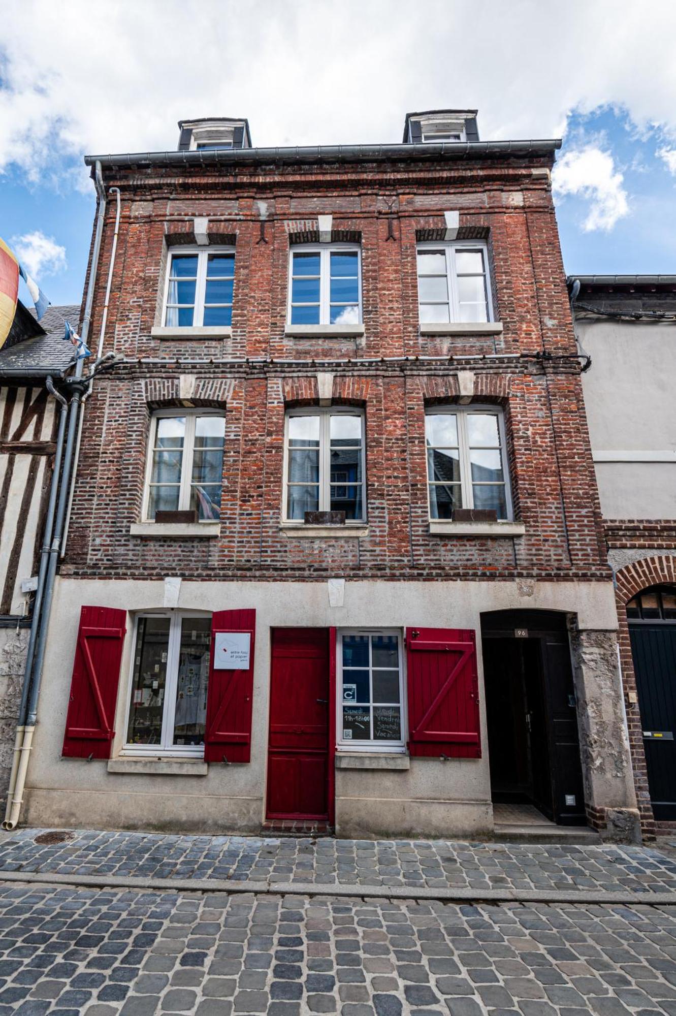Cosy Loft - Plein Centre D'Honfleur Apartamento Exterior foto