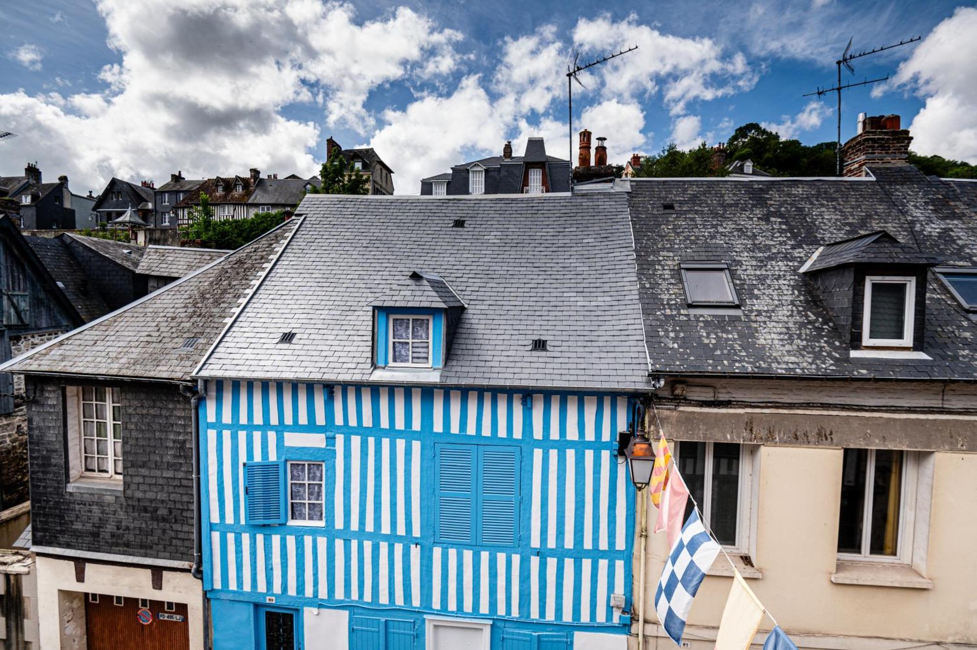 Cosy Loft - Plein Centre D'Honfleur Apartamento Exterior foto